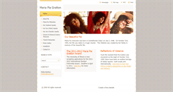 Desktop Screenshot of mariapiagratton.com